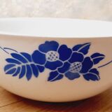 Salad bowl blue flowers