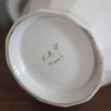 Art Deco porcelain teapot, porcelain coffee pot, kitchen