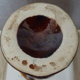 Vase en faience de style barbotine