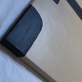 Set of two abstract canvases