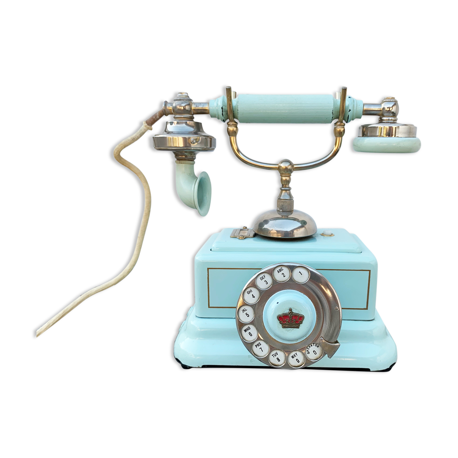 Antique telephone - old danish phone