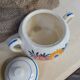 Sucrier vintage faience