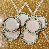 Set of 6 Tulowice dessert plates
