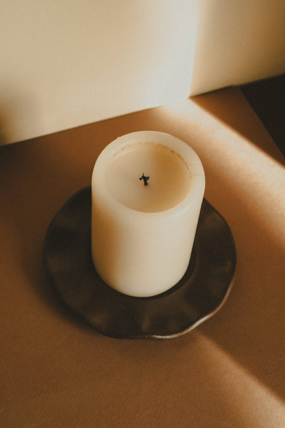 Ceramic candlestick