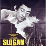 Original poster 1968. Slogan, Serge Gainbourg, Jane Birkin