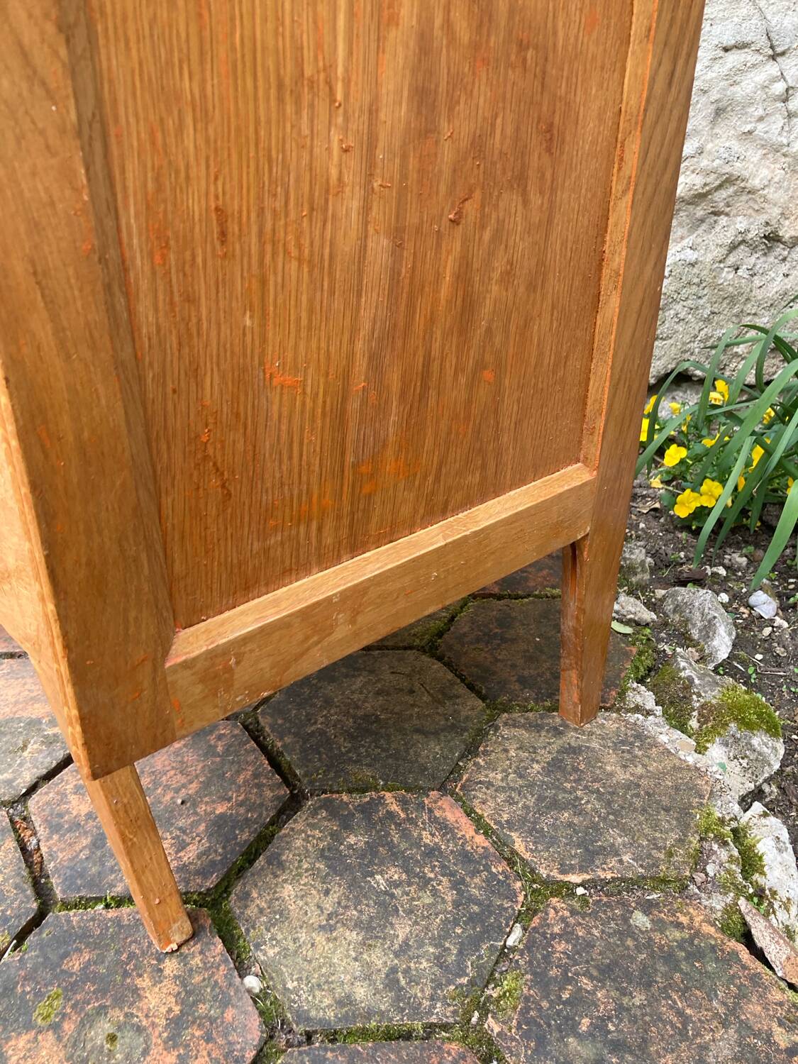 Commode pieds compas vintage