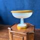 Coupe en opaline sur pied, époque Charles X