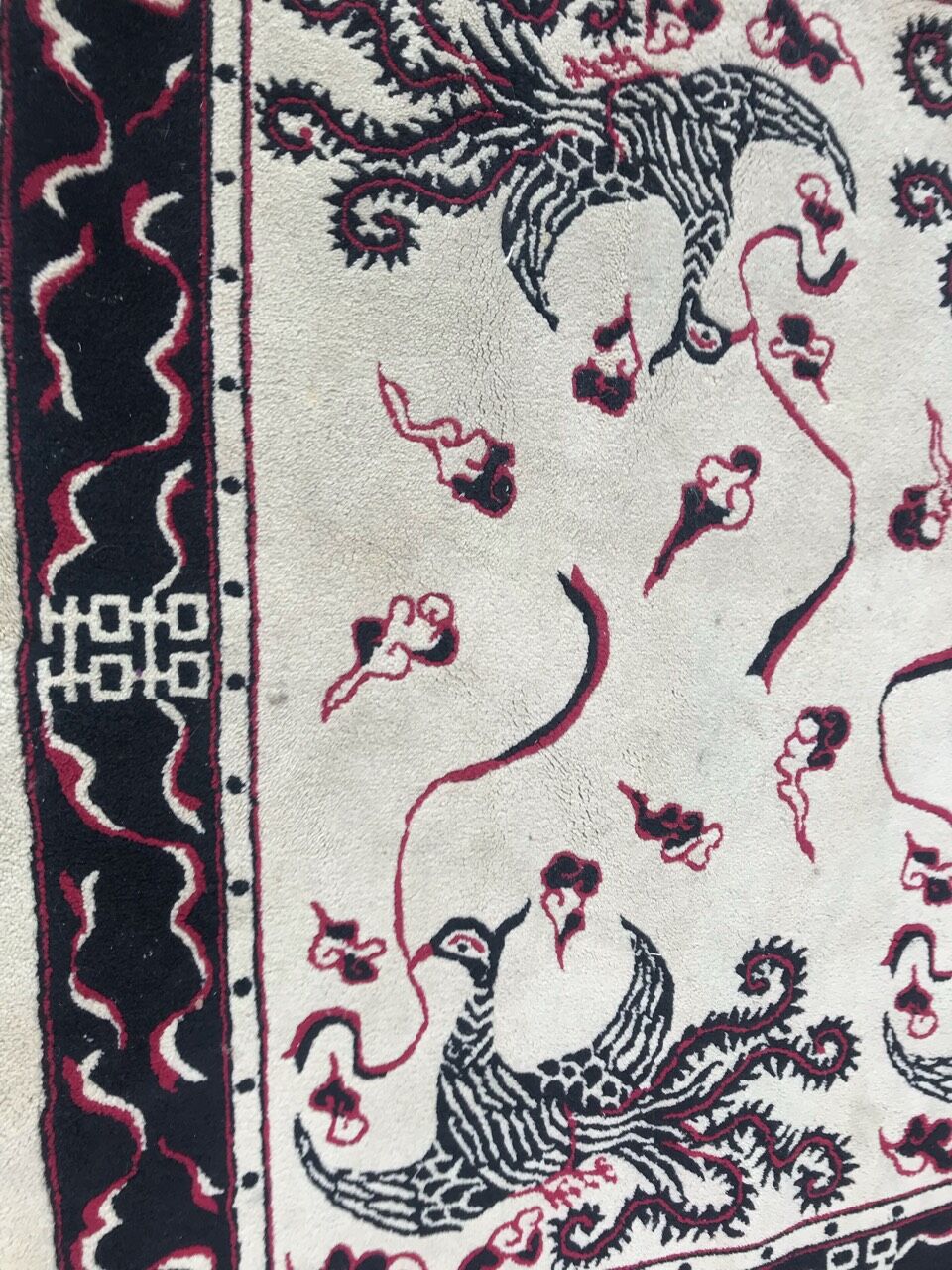 Vietnam handmade square rug 150x150 cm