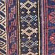 Vintage carpet turkmen belutch afghan 81x123 cm