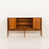Rosewood highboard by Severin Hansen, Denmark, 1960s