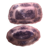Sarreguemines dish and ramekin