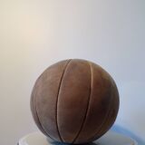 Vintage leather medicine ball Ø25cm