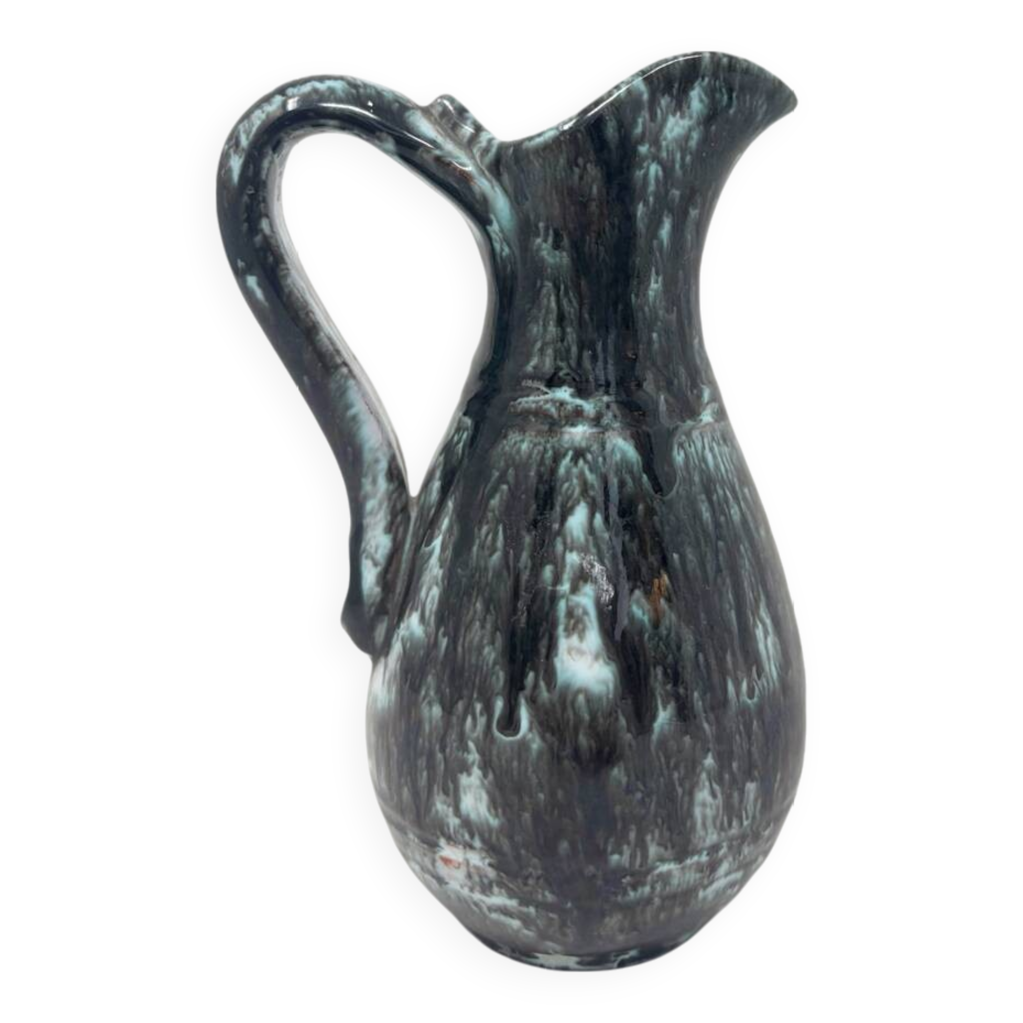 Small art deco ceramic jug Alexandre