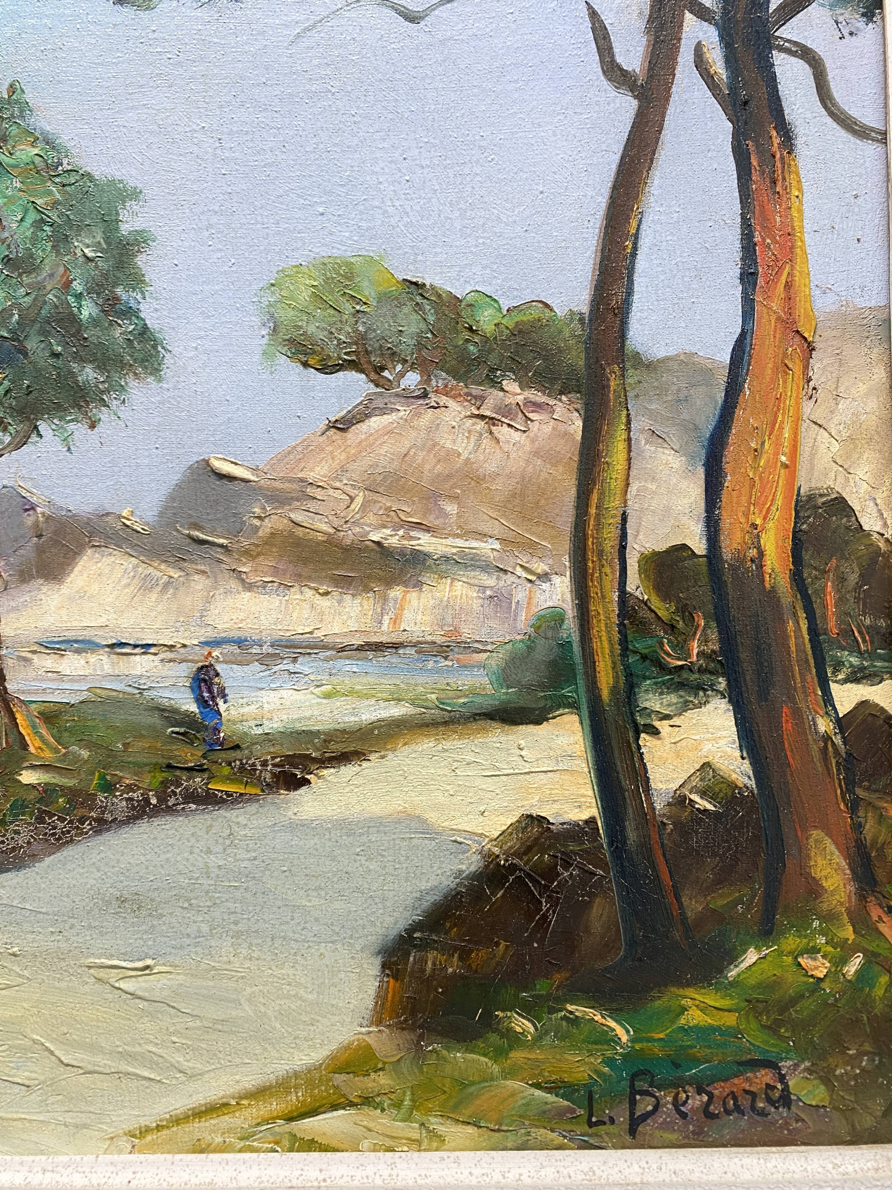 Seaside signed Berard