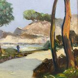 Seaside signed Berard