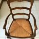 Pair of Provencal mulched armchairs Louis XV style