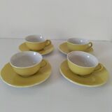 vintage cups and saucers set
