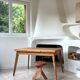 Oak table with extensions