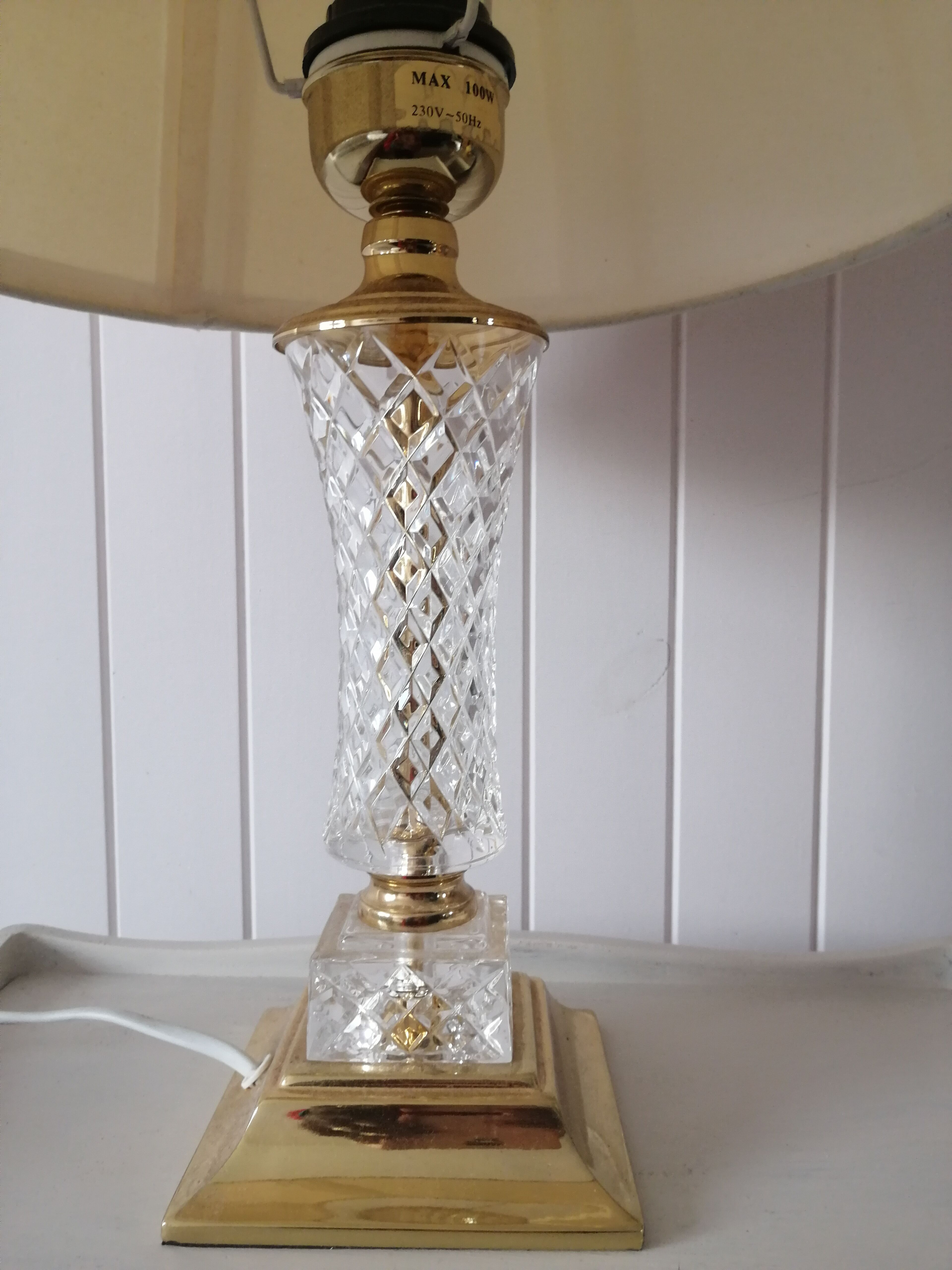 Vintage bedside lamp