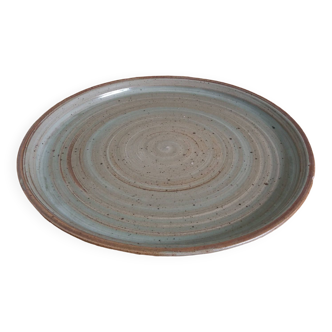 Flat stoneware tart tray 34 cm