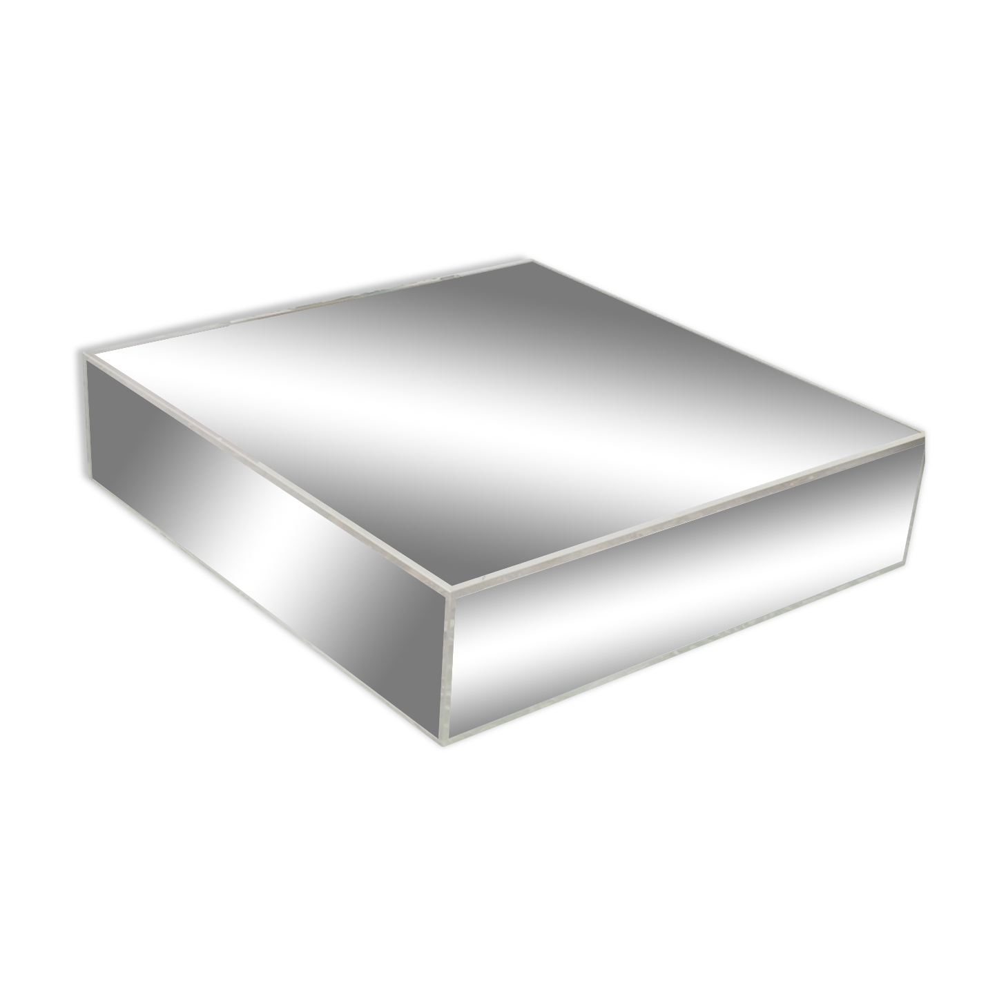 Mirrored coffee table