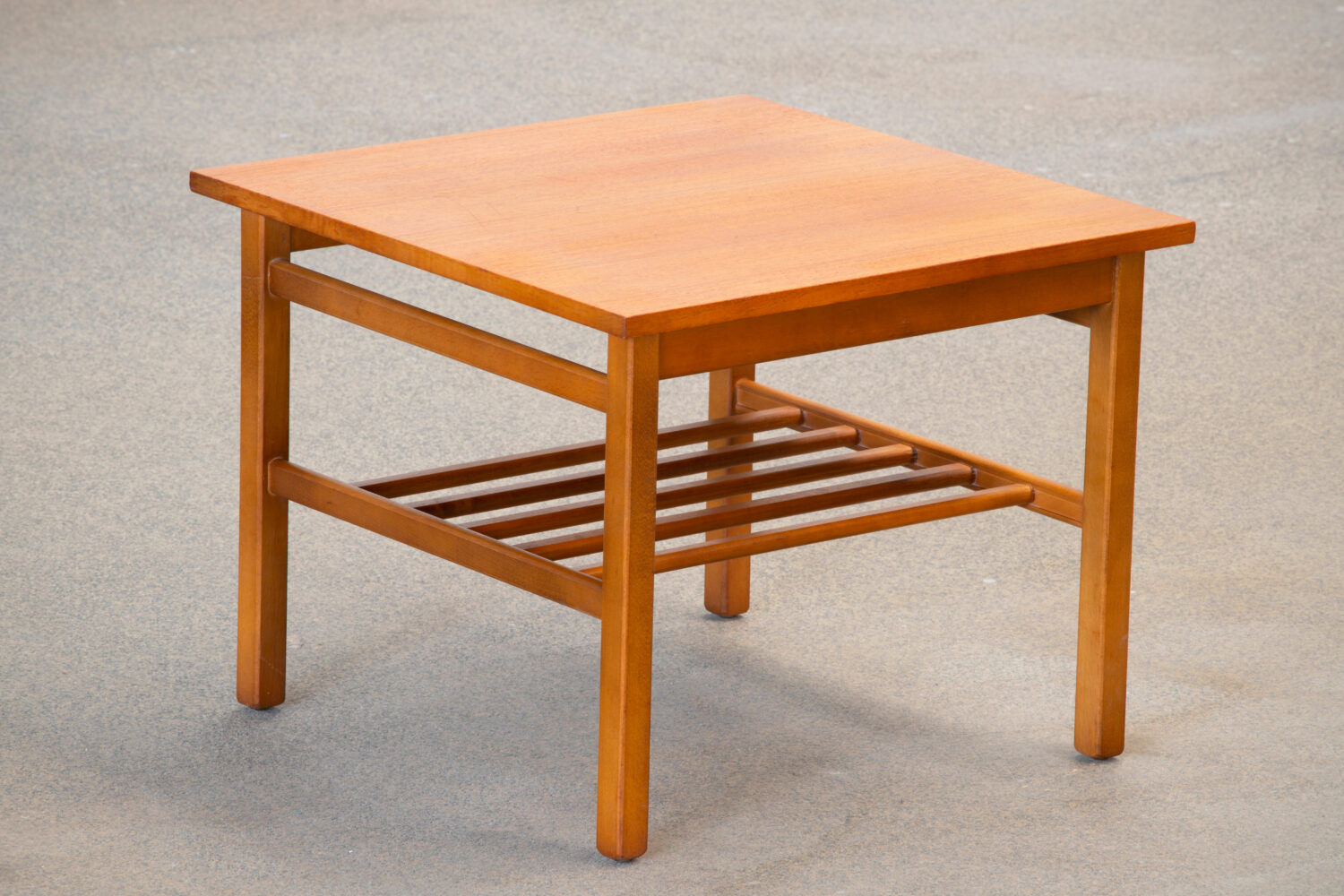 Scandinavian coffee table in teak 1960