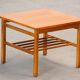 Table basse scandinave en teck 1960