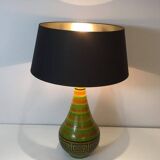 Ceramic lamp decorated with Greek keys