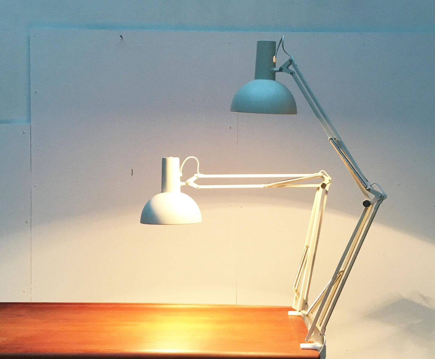 IT Mid-Century Desk Lamp by Louis Poulsen, 1970s, Set of 2