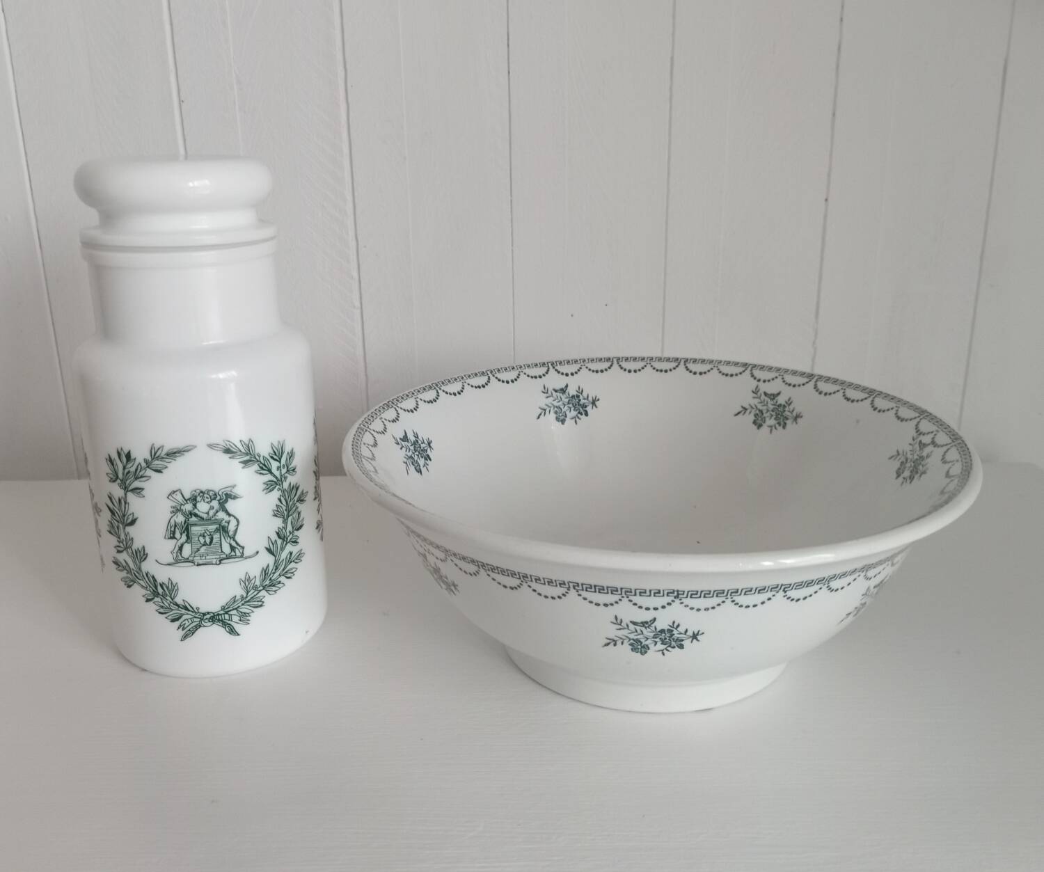 Saladier et pot