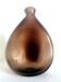 Carafe à liqueur verre ambré 1970