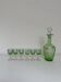 Legras liqueur set - Ouraline - Antique - Glass + carafe