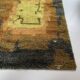 Abstract Scandinavian Multicolor High Pile RYA Rug Carpet, Sweden, 1960s
