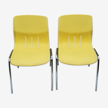 Paire de chaises design Kartell