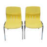 Paire de chaises design Kartell