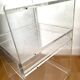 Vintage plexiglass side furniture