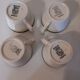 Lot 4 tasses Digoin Sarreguemines