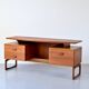 Midcentury G Plan floating top teak desk