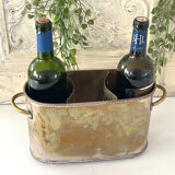 Sheffield style champagne bucket multiple bottles silver plated