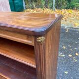 Vintage 18th Century Solid Mahogany Bookshelf
