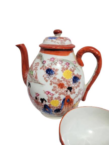 Service à thé japonais en porcelaine fine | Selency