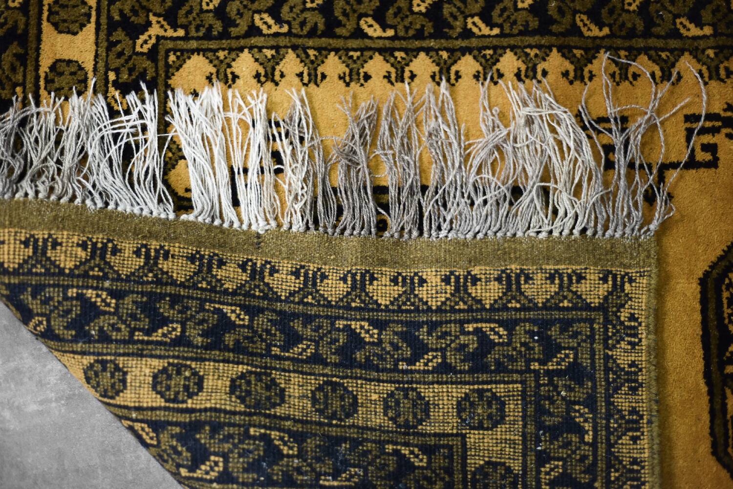 Handwoven Afghan Ersari oriental rug, 1930