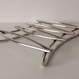 Silver metal modernist table mat