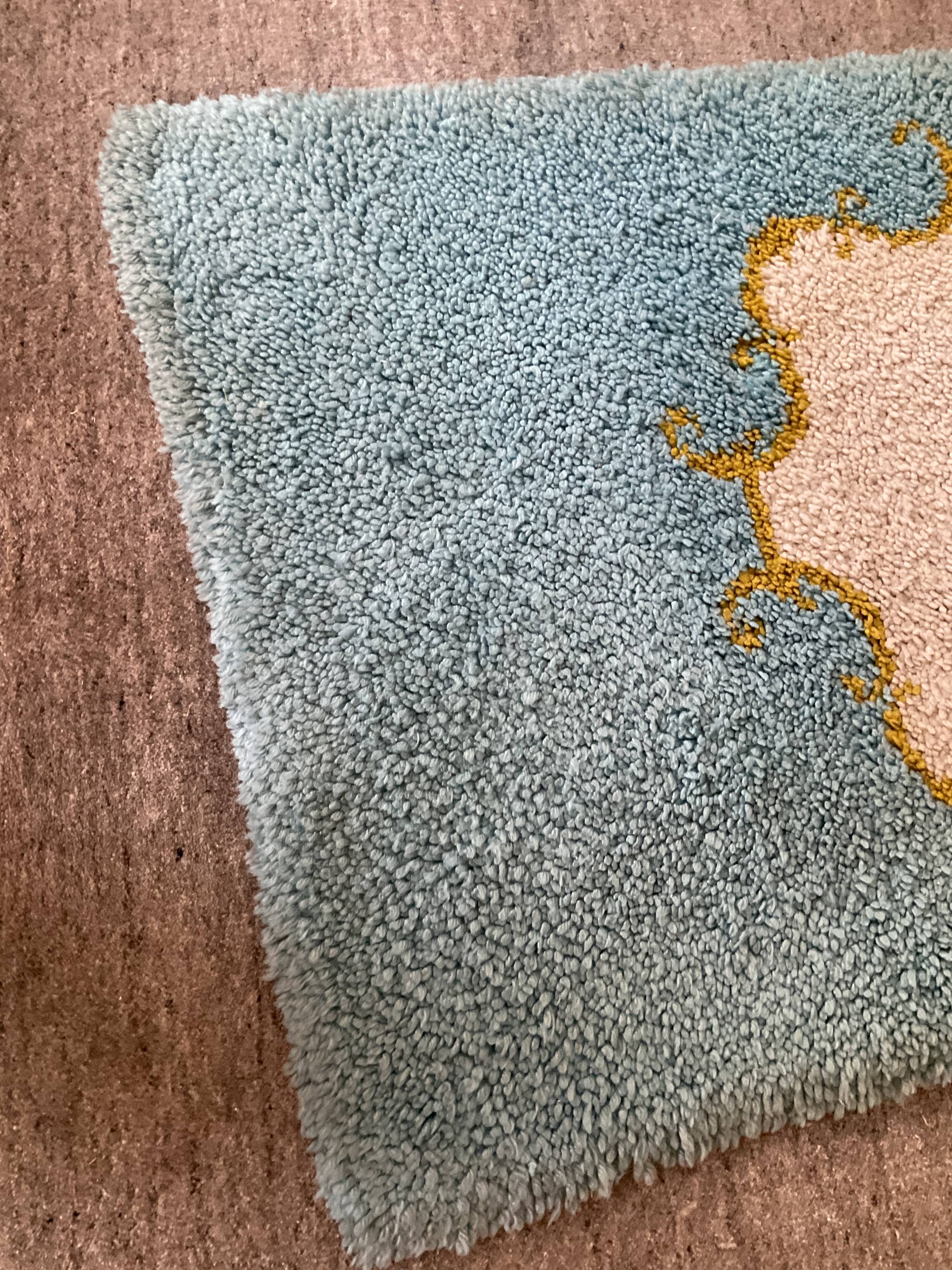 Tapis vintage des années 50-60