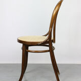 Paire de chaises brunes