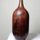 Large decorative metal vase/potiche in a minimalist vintage design