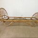 Rattan basket bed 1 place