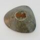 Vintage 3-faced sun soapstone decorative ashtray