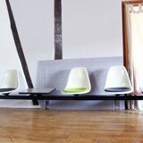 EAMES 4-seater bench, Vitra edition, 1970