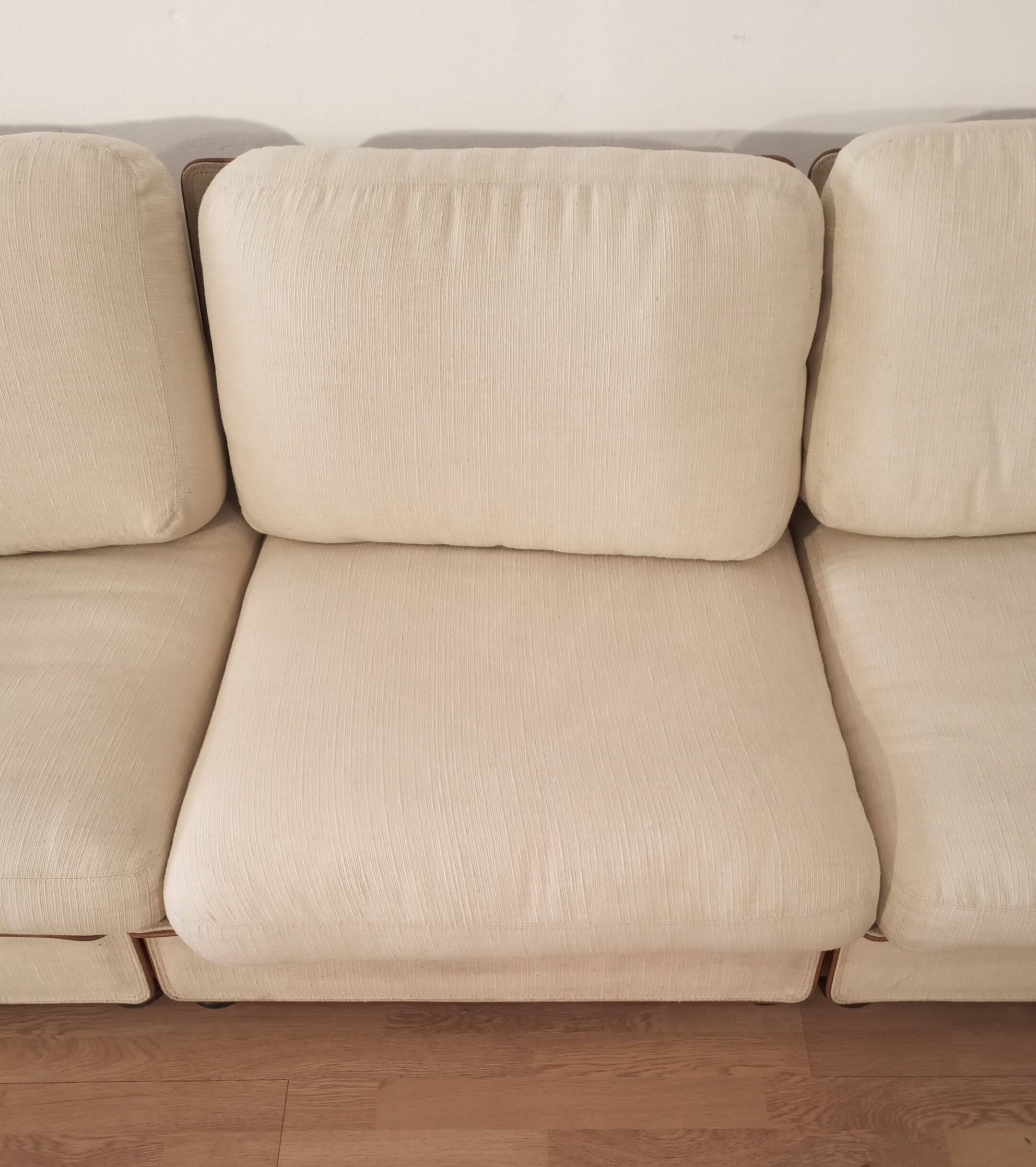 Canapé modulable de Riccardo Arbizzoni pour Zanotta 1978. Modèle Redifiori lot de 5